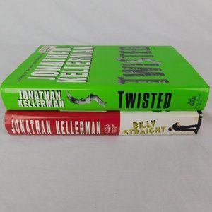 Lot of 2 Jonathan Kellerman HCDJ Petra Connor Billy Straight 1998 Twisted 2004
